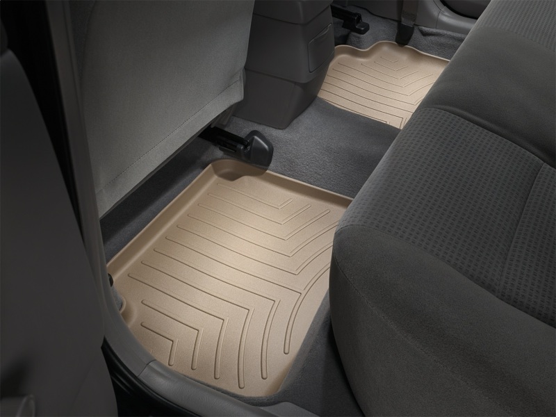 Toyota Corolla FloorLiner - Rear - WeatherTech - DigitalFit - Tan - `03-`08