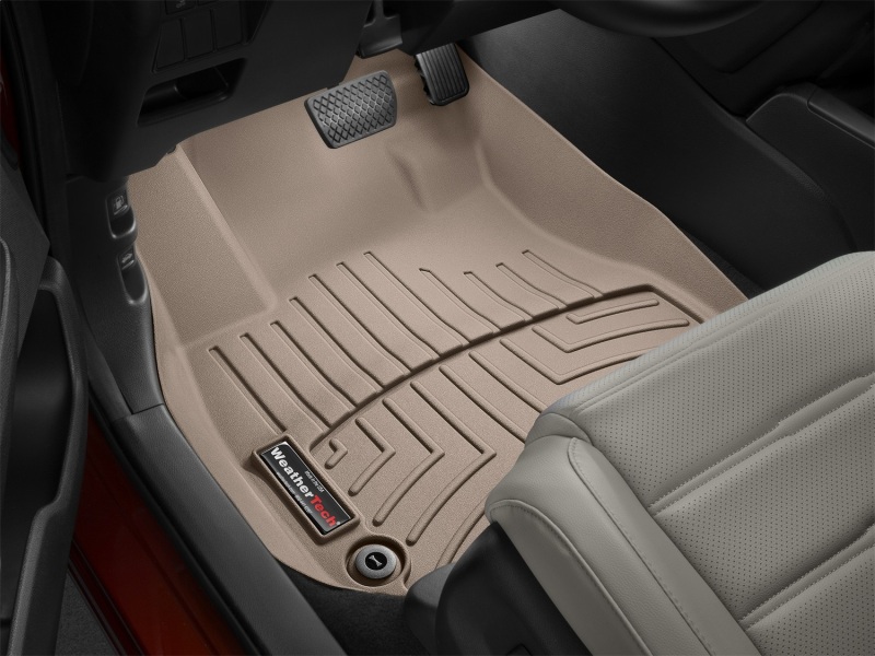 Honda CR-V Floor Liner - Front - WeatherTech - DigitalFit - Tan - `17-`27