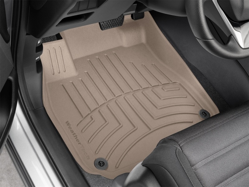 Honda CR-V Floor Mat Set - Front - WeatherTech - FloorLiner HP - Tan - `17-`27