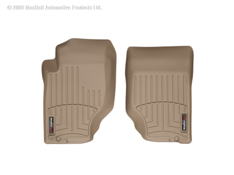 Kia Sorento FloorLiner - Front - WeatherTech - DigitalFit - Tan - `03-`10 Kia Sorento FloorLiner - Front - WeatherTech - DigitalFit - Tan - `03-`10