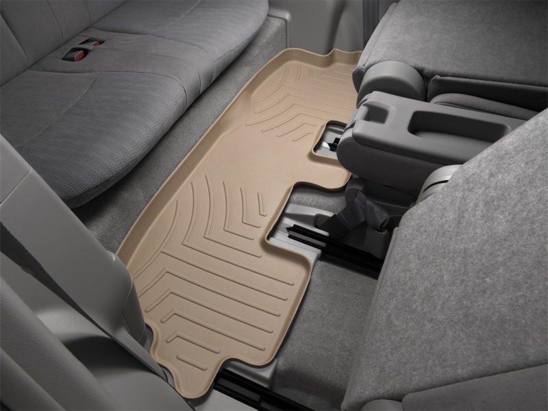 Toyota Highlander Rear FloorLiner - WeatherTech - DigitalFit - Tan - `08-`13