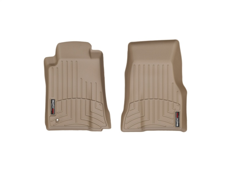 Ford Mustang FloorLiner - Front - WeatherTech - DigitalFit - Tan - `05-`09