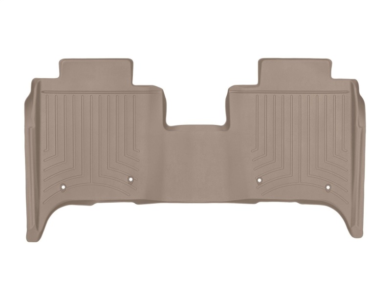 Land Rover Range Rover Floor Liners - Rear - WeatherTech - FloorLiner DigitalFit - Tan - `18-`27