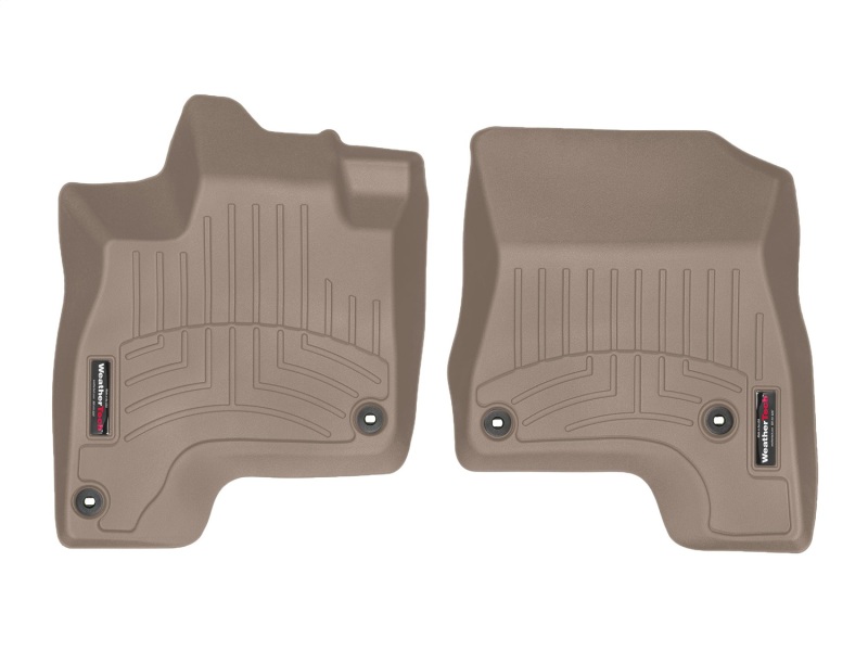 Honda Clarity FloorLiner - Front - WeatherTech - DigitalFit - Tan - `18-`27