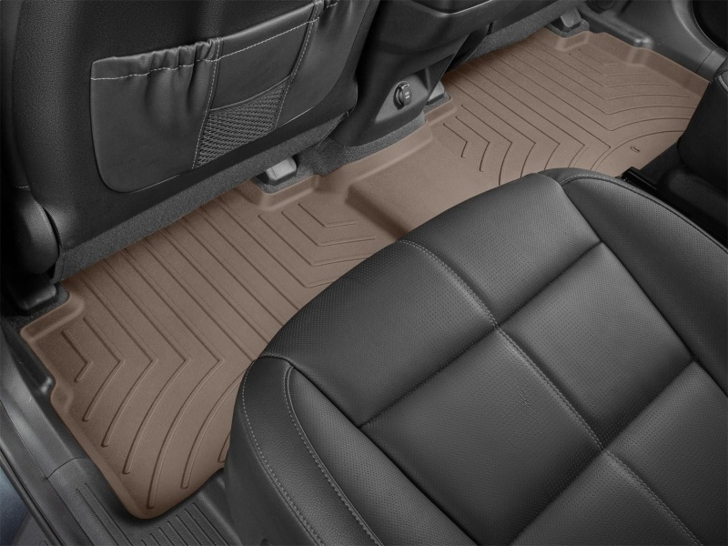 Kia Telluride Floor Mat Set - Rear - WeatherTech - FloorLiner HP - Tan - `20-`27