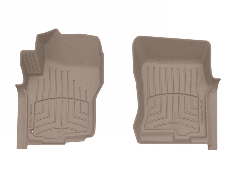 Nissan Frontier Floor Mats - Front - WeatherTech - 3D FloorLiner HP - Tan - `08-`21 Nissan Frontier Floor Mats - Front - WeatherTech - 3D FloorLiner HP - Tan - `08-`21
