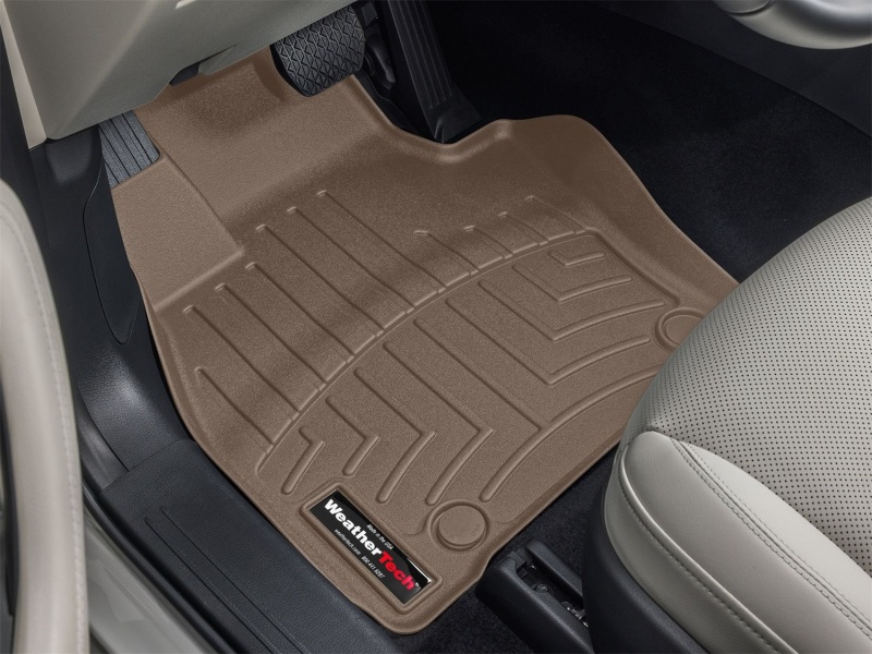 Mazda CX-90 FloorLiner - Front - WeatherTech - DigitalFit - Tan - `24-`26