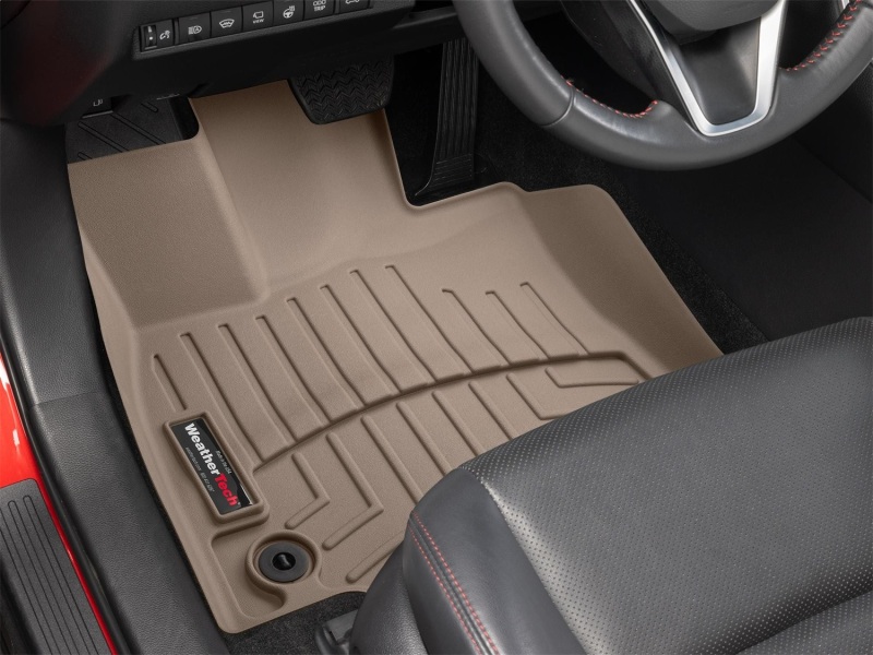 Toyota RAV4 FloorLiner - Front - WeatherTech - DigitalFit - Tan - `21-`24