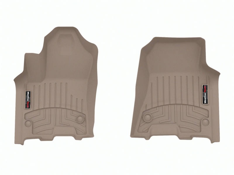 RAM 1500 FloorLiner - Front - WeatherTech - DigitalFit - Tan - 2025+ RAM 1500 FloorLiner - Front - WeatherTech - DigitalFit - Tan - 2025+