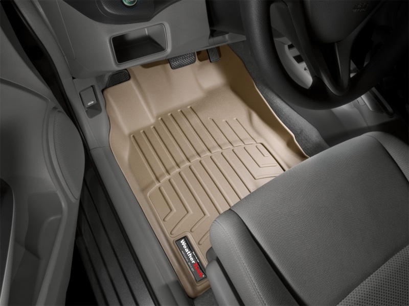 Honda Insight Floor Mats - Front - WeatherTech - DigitalFit - Tan - `10-`27