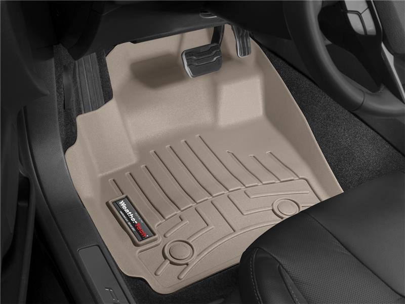 Honda Insight Floor Mats - Front - WeatherTech - DigitalFit - Tan - `10-`27