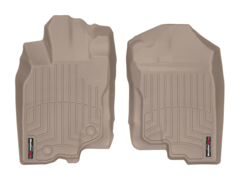 Honda Insight Floor Mats - Front - WeatherTech - DigitalFit - Tan - `10-`27