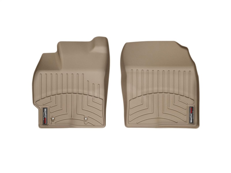 Toyota Prius FloorLiner - Front - WeatherTech - DigitalFit - Tan - `10-`11