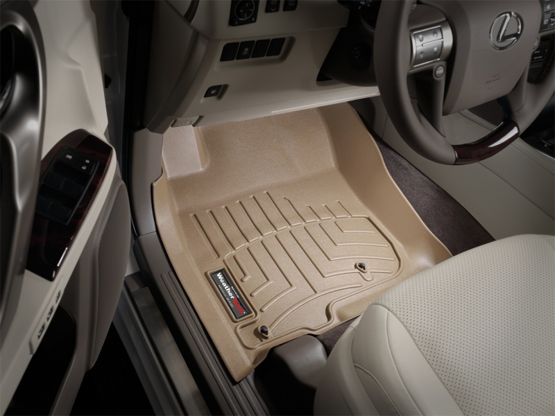 Lexus GX460 FloorLiner - Front - WeatherTech - DigitalFit - Tan - `10-`27