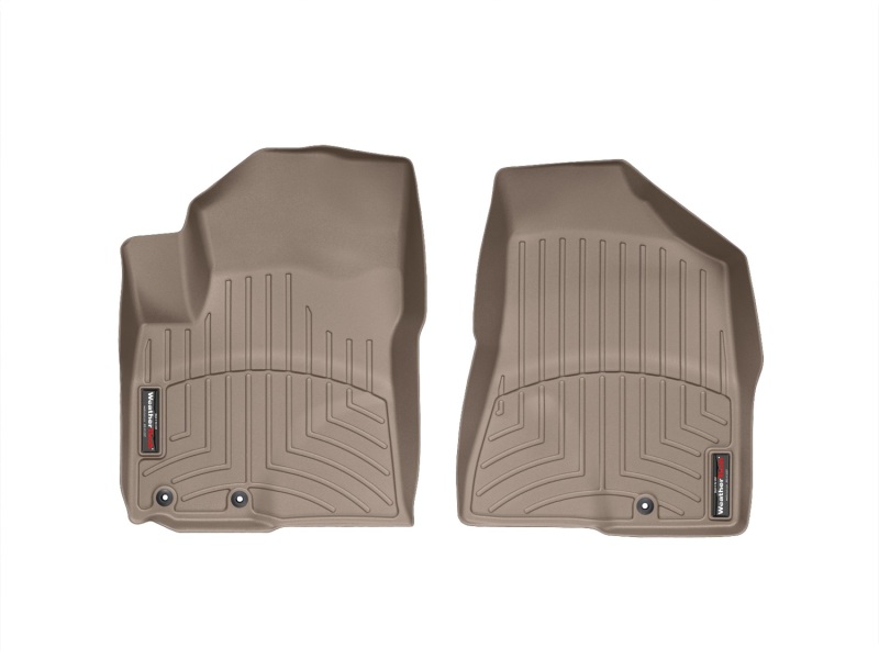 Kia Sorento FloorLiner - Front - WeatherTech - DigitalFit - Tan - `11-`13