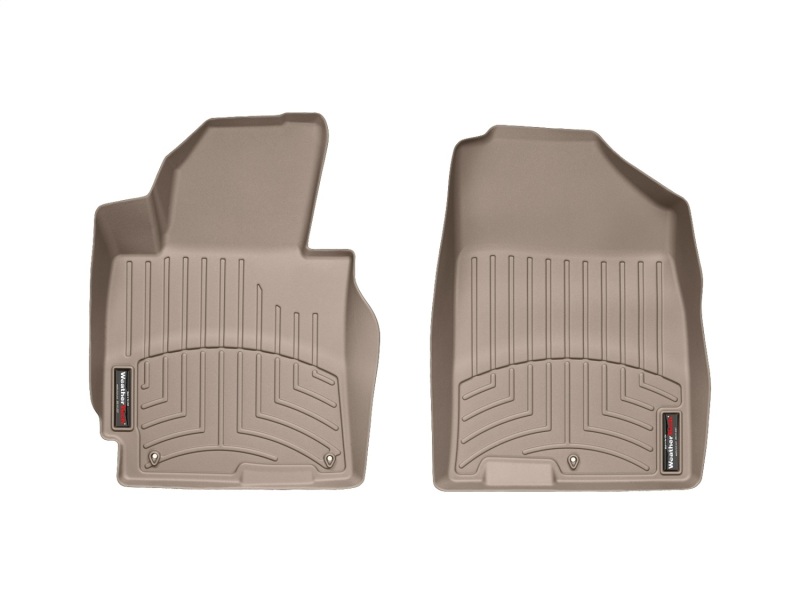 Hyundai Elantra FloorLiner - Front - WeatherTech - DigitalFit - Tan - `11-`27