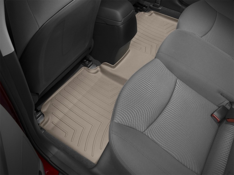 Hyundai Elantra Floor Mats - Rear - WeatherTech - FloorLiner DigitalFit - Tan - `11-`27