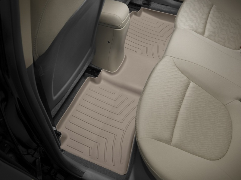 Hyundai Accent FloorLiner - Rear - WeatherTech - DigitalFit - Tan - `12-`27