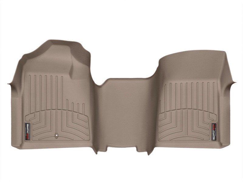 Chevrolet Silverado FloorLiner - Front - WeatherTech - DigitalFit - Tan - `07-`13