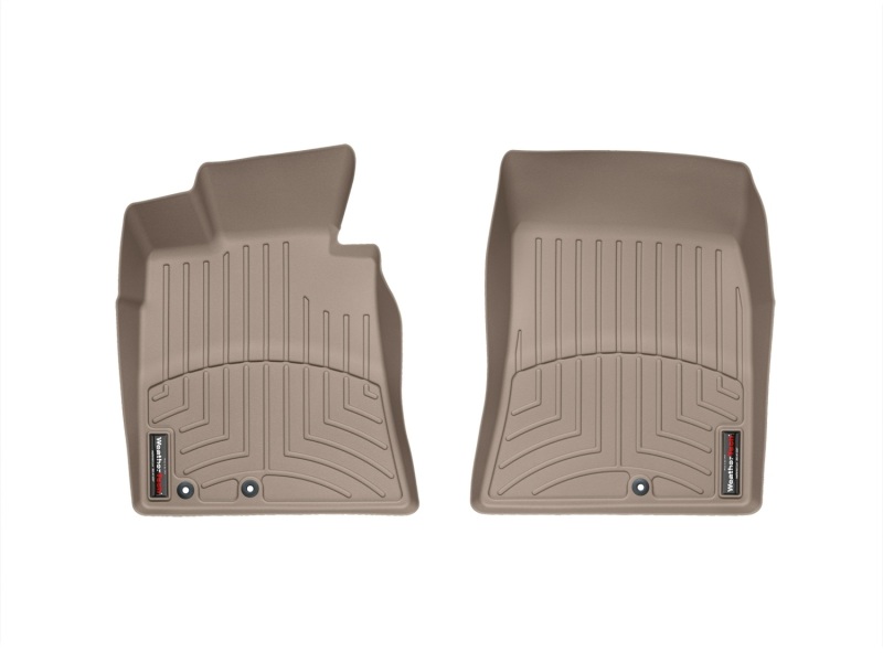 Hyundai Genesis FloorLiner - Front - WeatherTech - DigitalFit - Tan - `11-`27