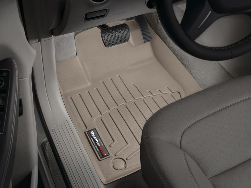 Mercedes-Benz ML350 FloorLiner - Front - WeatherTech - DigitalFit - Tan - `12-`27