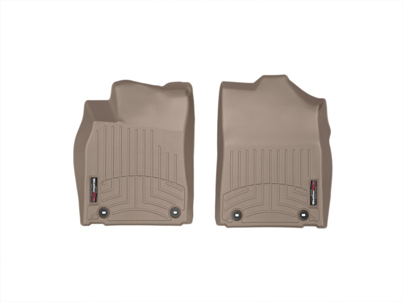Lexus ES FloorLiner - Front - WeatherTech - DigitalFit - Tan - `13-`27