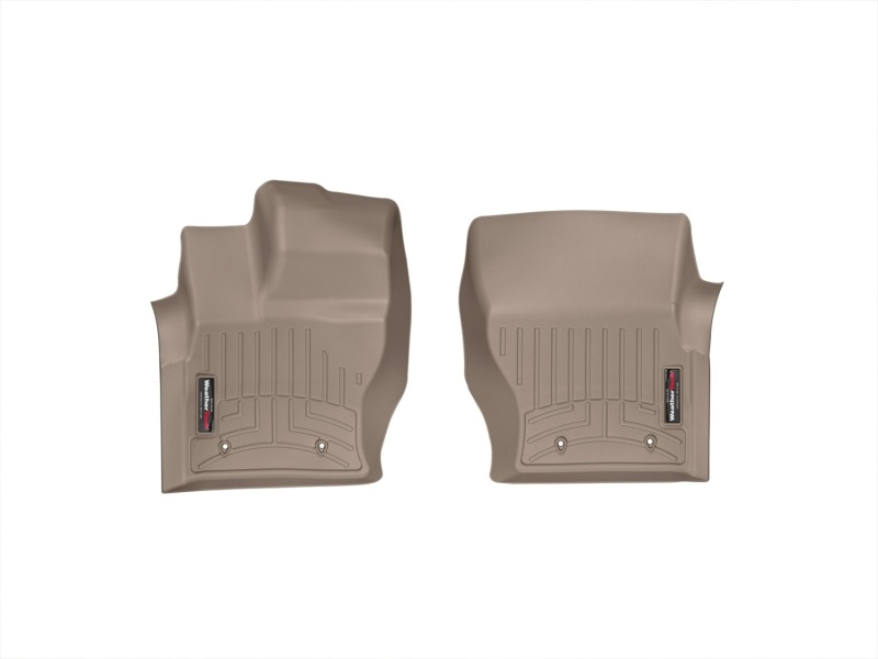 Land Rover Range Rover Floor Liners - Front - WeatherTech - DigitalFit - Tan - `13-`27