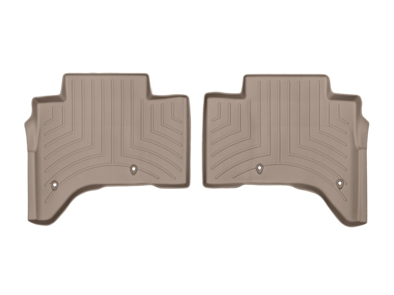 Land Rover Range Rover Floor Mats - Rear - WeatherTech - FloorLiner DigitalFit - Tan - `13-`27