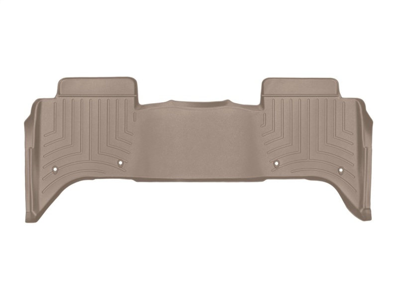 Land Rover Range Rover Floor Liners - Rear - WeatherTech - FloorLiner DigitalFit (HDTE) - Tan - `18-`27