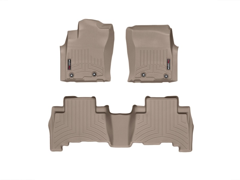 Toyota 4Runner FloorLiner - Rear - WeatherTech - DigitalFit - Tan - `13-`27