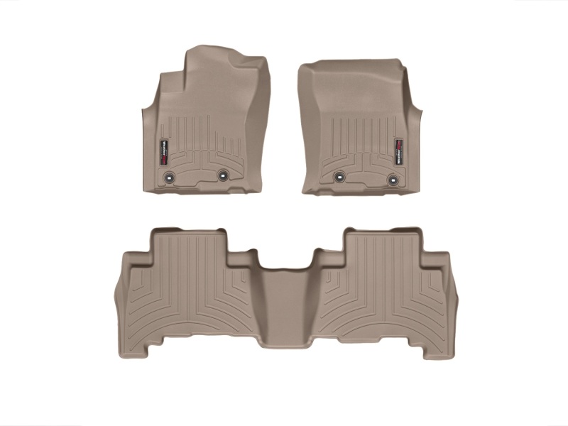 Toyota 4Runner FloorLiner - Rear - WeatherTech - DigitalFit - Tan - `13-`27