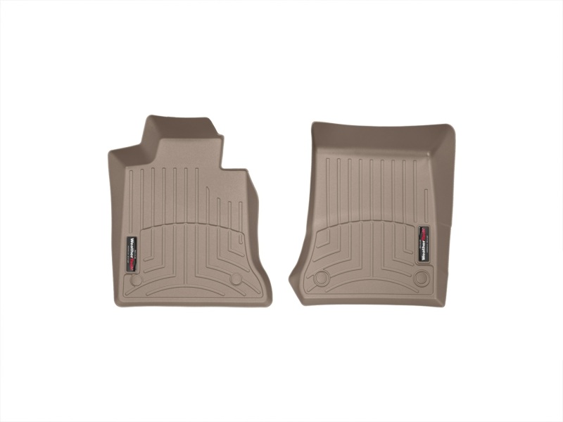 Mercedes-Benz GLK-Class FloorLiner - Front - WeatherTech - DigitalFit - Tan - `13-`27