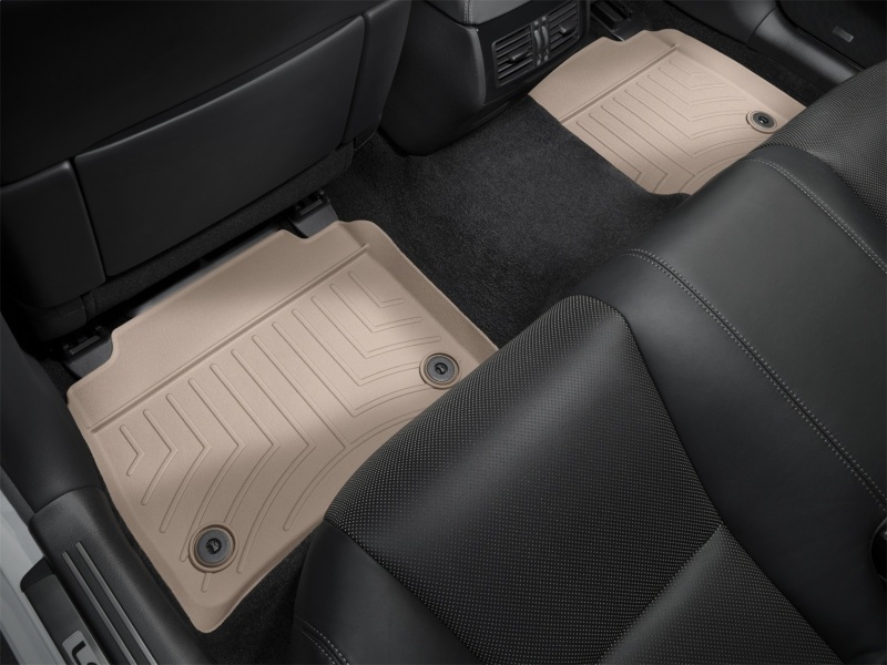 Lexus LS FloorLiner - Rear - WeatherTech - DigitalFit - Tan - `13-`27