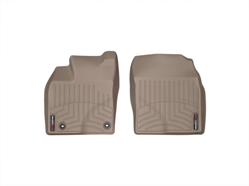 Toyota Prius FloorLiner - Front - WeatherTech - DigitalFit - Tan - `12-`27