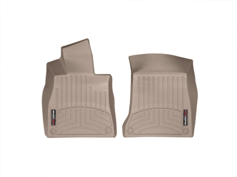 Mercedes-Benz S-Class FloorLiner - Front - WeatherTech - DigitalFit - Tan - `14-`27