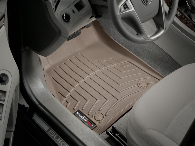 Buick LaCrosse FloorLiner - Front - WeatherTech - DigitalFit - Tan - `10-`27