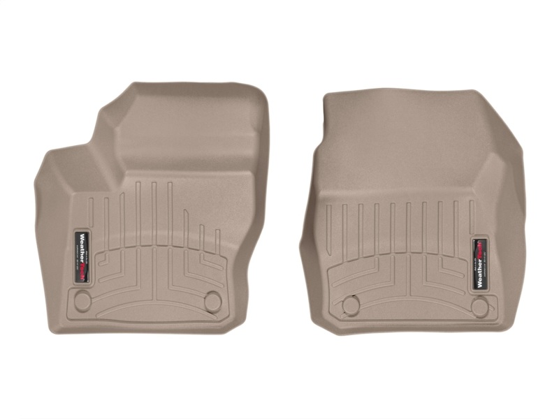 Ford Focus FloorLiner - Front - WeatherTech - DigitalFit - Tan - `12-`18