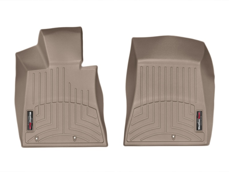 Kia K900 FloorLiner - Front - WeatherTech - DigitalFit - Tan - `15-`27