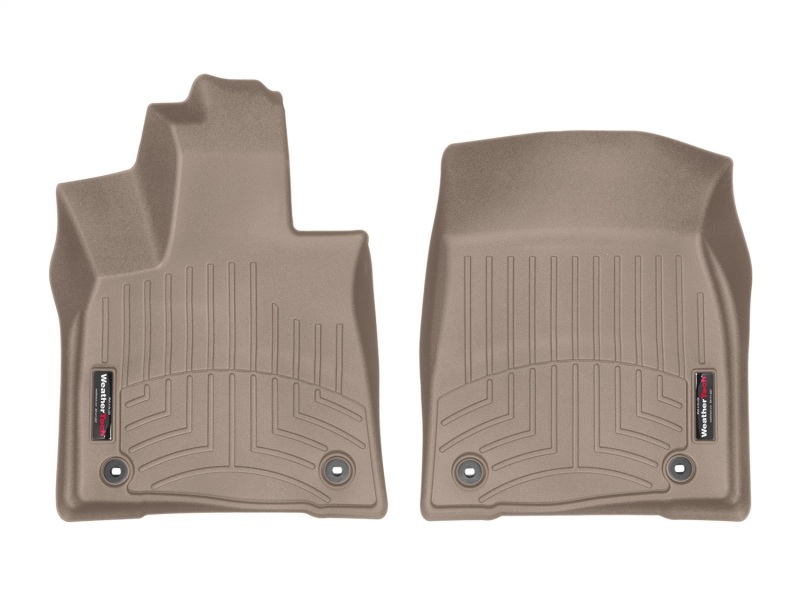 Lexus RX FloorLiner - Front - WeatherTech - DigitalFit - Tan - `16-`27