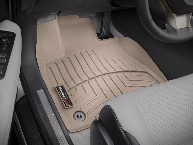 Lexus RX FloorLiner - Front - WeatherTech - DigitalFit - Tan - `16-`27