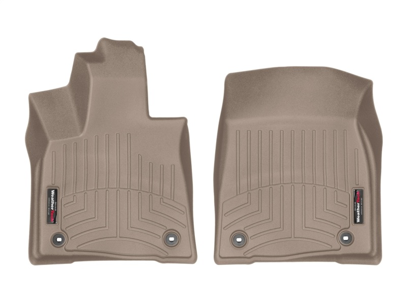 Lexus RX FloorLiner - Front - WeatherTech - DigitalFit - Tan - `16-`27