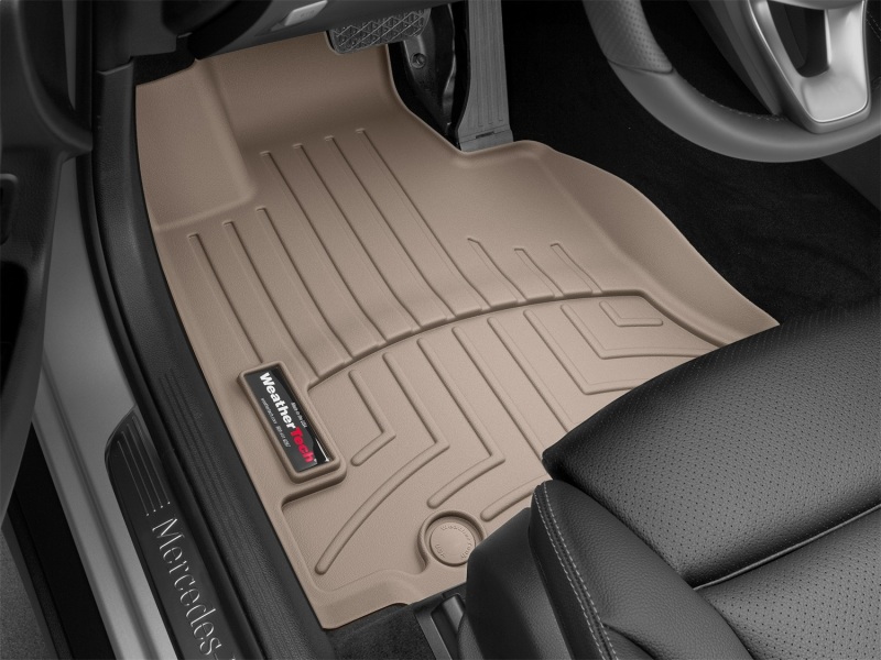 Mercedes-Benz GLC-Class FloorLiner - Front - WeatherTech - DigitalFit - Tan - `16-`27