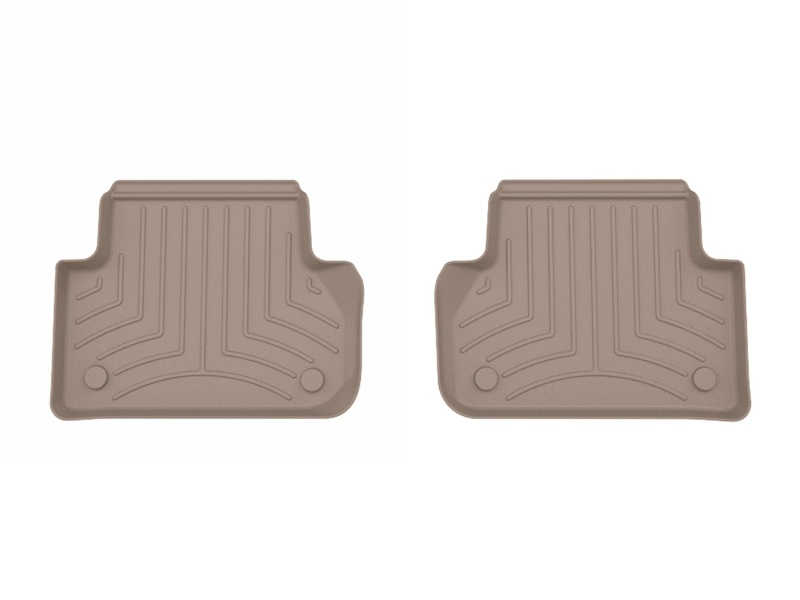 Audi A5 Floor Mat - Rear - WeatherTech - HP - Tan - `18-`25