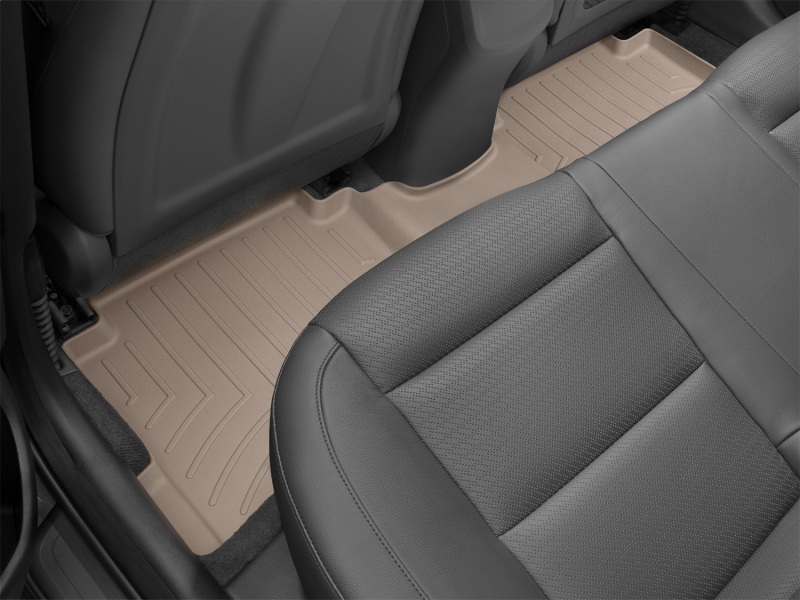 Hyundai Elantra AD Sedan FloorLiner - Rear - WeatherTech - DigitalFit - Tan - `17-`27