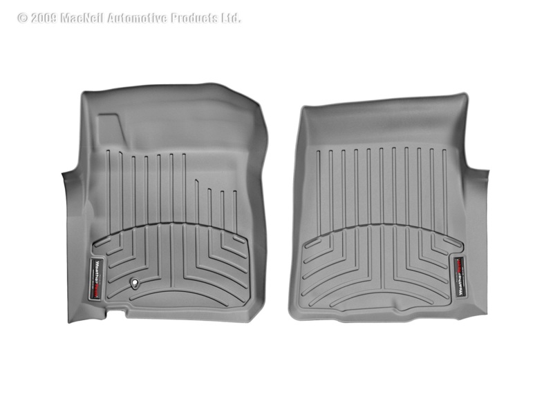 Ford F150 Super Cab FloorLiner - Front - WeatherTech - DigitalFit - Grey - `97-`02