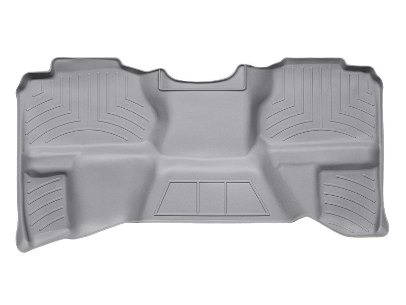 Chevrolet Silverado FloorLiner - Rear - WeatherTech - DigitalFit - Grey - `07-`13