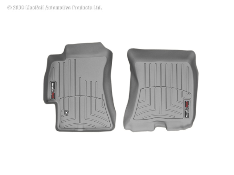 Subaru Legacy FloorLiner - Front - WeatherTech - DigitalFit - Grey - `05-`09