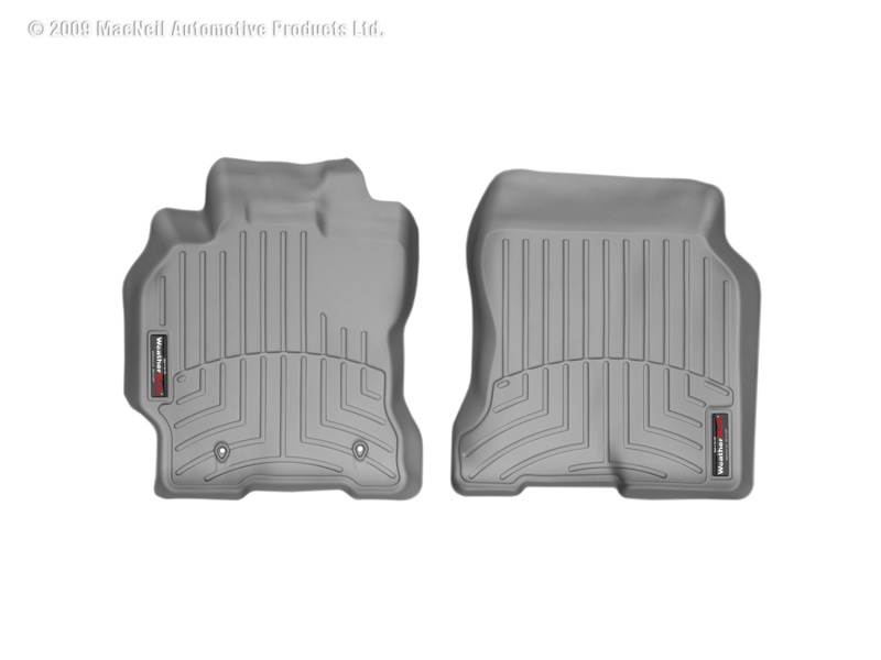 Toyota Prius FloorLiner - Front - WeatherTech - DigitalFit - Grey - `04-`09
