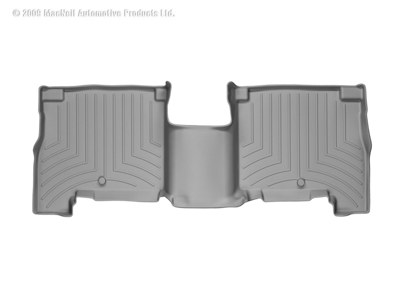 Hyundai Santa Fe FloorLiner - Rear - WeatherTech - DigitalFit - Grey - `07-`12