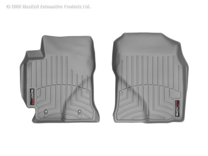 Toyota Corolla FloorLiner - Front - WeatherTech - DigitalFit - Grey - `03-`08
